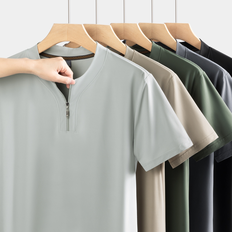 Big Size 9XL Men's Ice Silk He - T Shirt Tight Fit avis et prix