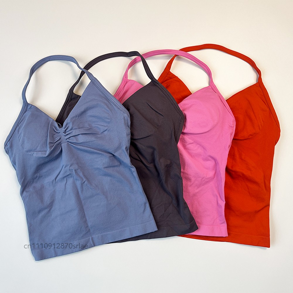Women's Seamless Halter Strapp - Suspender Tank Top avis et prix
