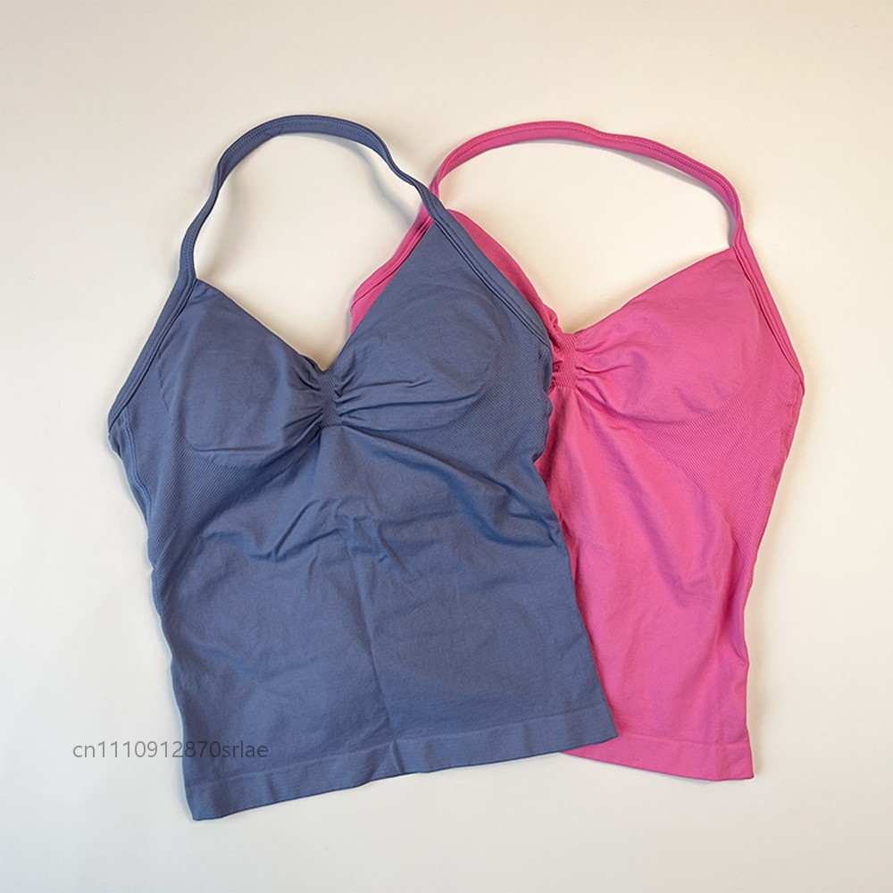 Women's Seamless Halter Strapp - Suspender Tank Top avis et prix