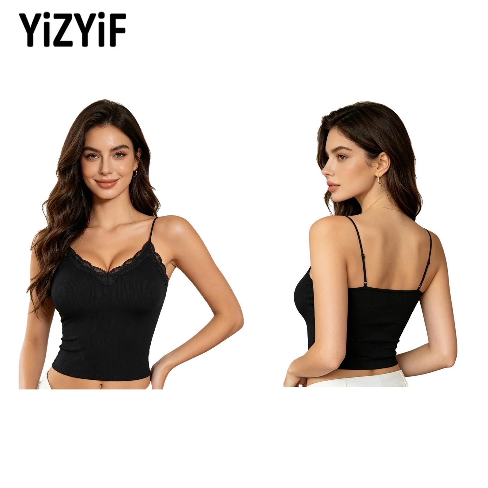 Women's Yoga Camisole with Bui - Tank Top Ribbed avis et prix