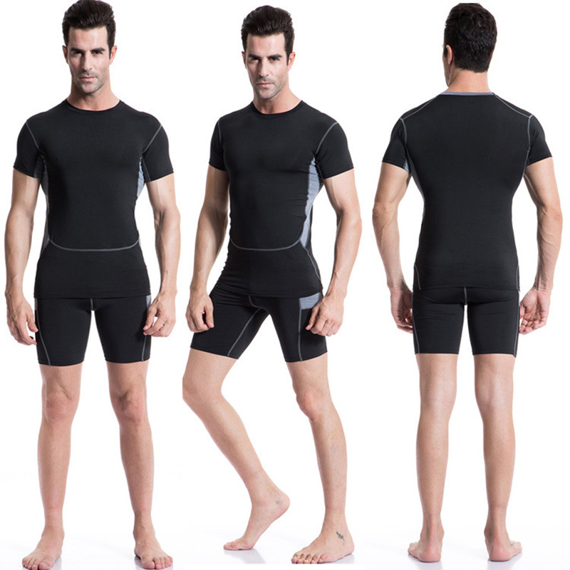 Men Top Sports T-Shirts Compre - T Shirt Tight Fit avis et prix