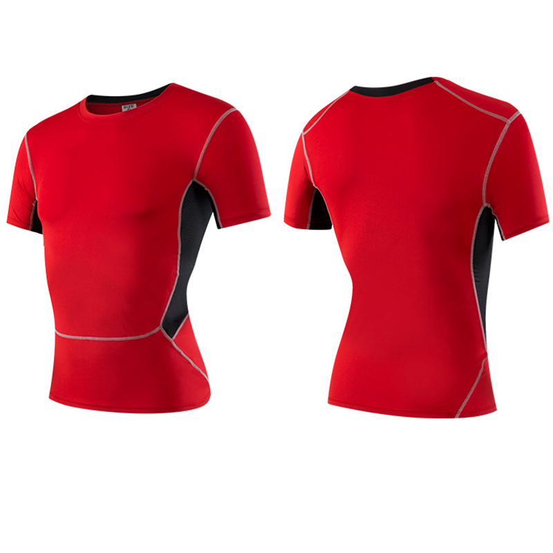 Men Top Sports T-Shirts Compre - T Shirt Tight Fit avis et prix
