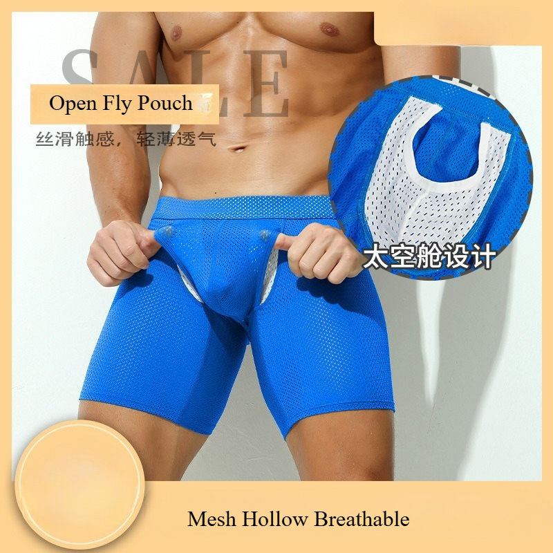 Supportive Open Fly Front Boxe - Mesh Sport Boxer avis et prix
