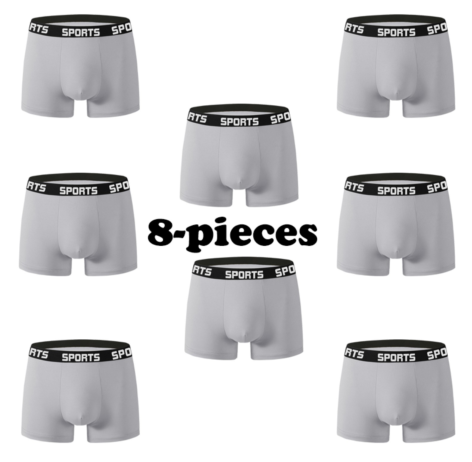 Supreme Comfort 8-Pack Men's S - Performance Boxer Sport avis et prix