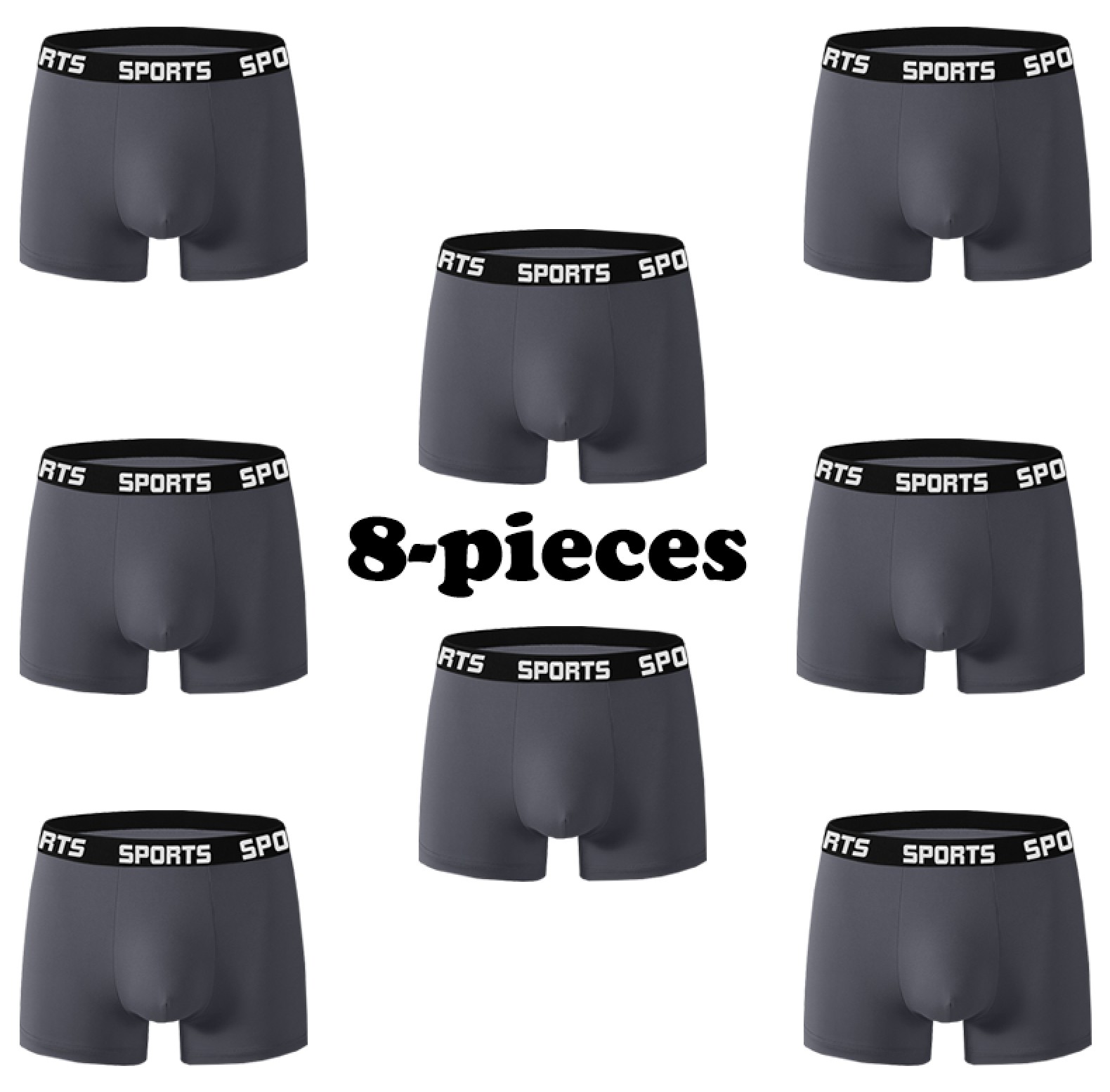 Supreme Comfort 8-Pack Men's S - Performance Boxer Sport avis et prix