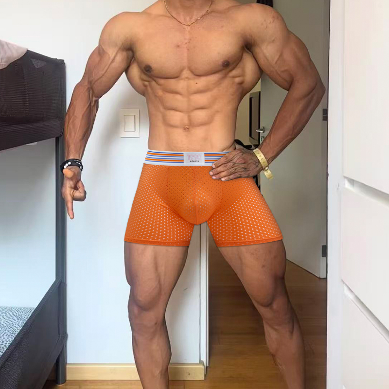 Fashionable Freely Detachable  - Mesh Sport Boxer avis et prix