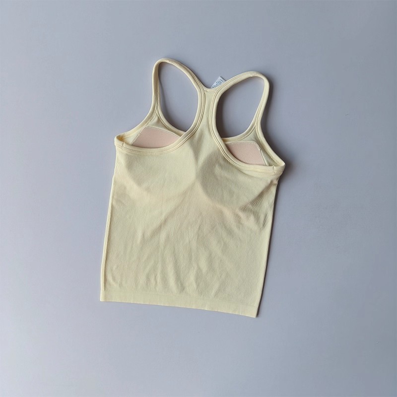 Summer Women's Yoga Camisole S - Tank Top Ribbed avis et prix