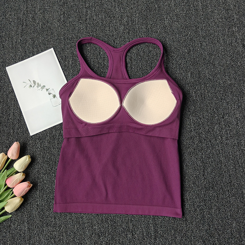 Summer Women's Yoga Camisole S - Tank Top Ribbed avis et prix