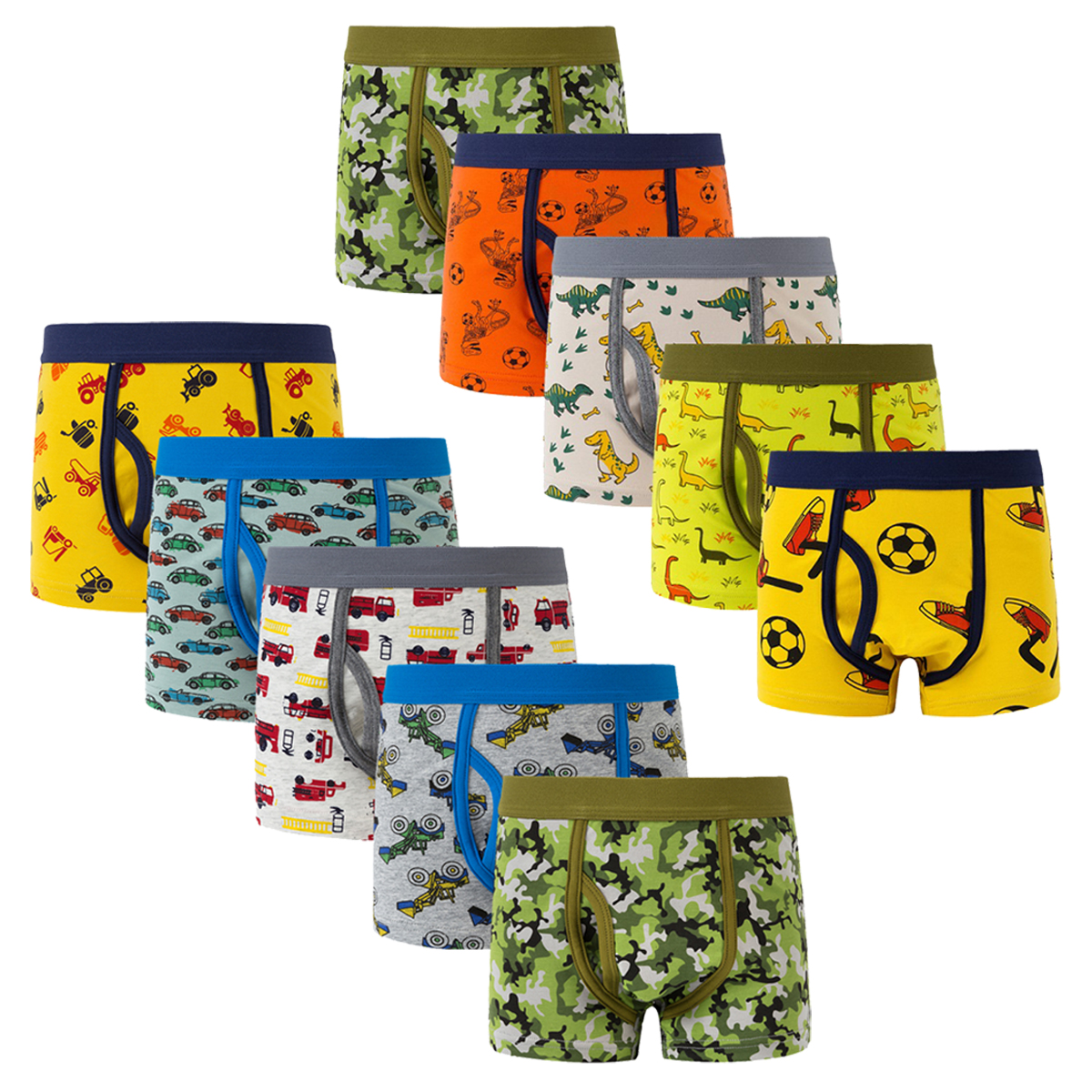 Little Boys' Cotton Boxer Brie - Boxer Brief Pack Cotton avis et prix