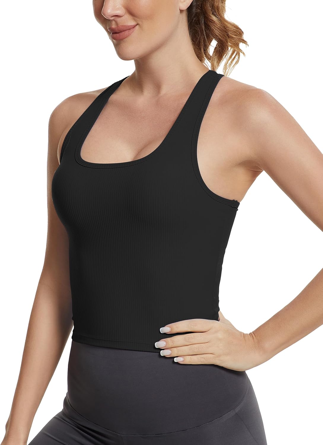 MathCat Ribbed Workout Tank To - Tank Top Ribbed avis et prix