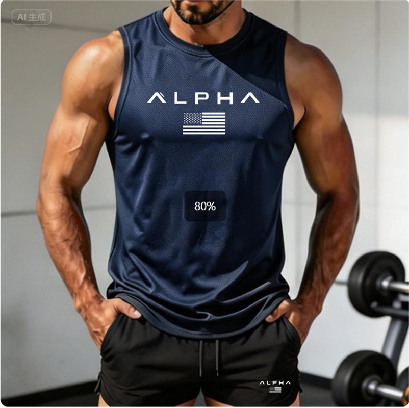 2026 Alpha Men's Printed Round - Undershirt Crew Neck avis et prix