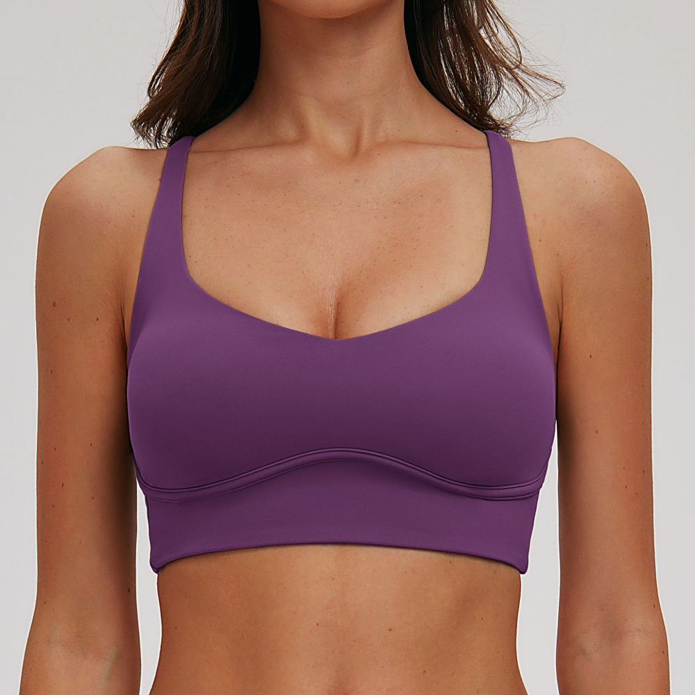 Sexy V-neck Sports Bra Yoga Un - Quick Dry Underwear avis et prix