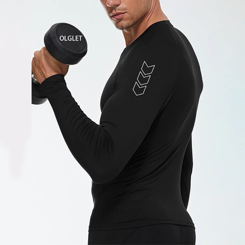 Men Quick-dry T-shirt Long Sle - Base Layer Top avis et prix