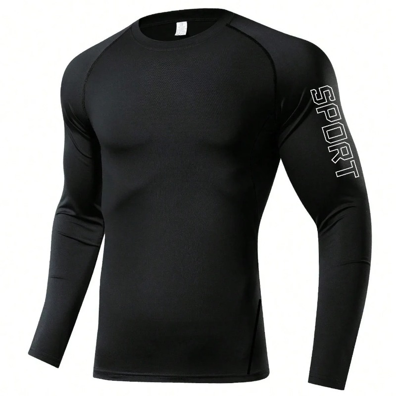 Men Quick-dry T-shirt Long Sle - Base Layer Top avis et prix