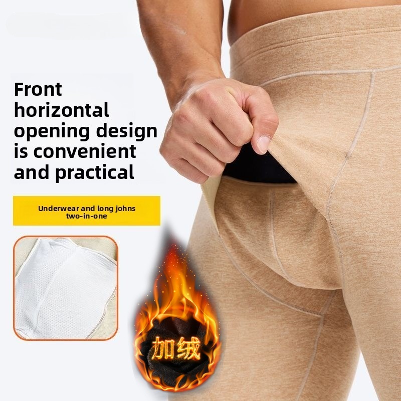 Men Trousers Thermal Pants Dou - Thermal Long John avis et prix