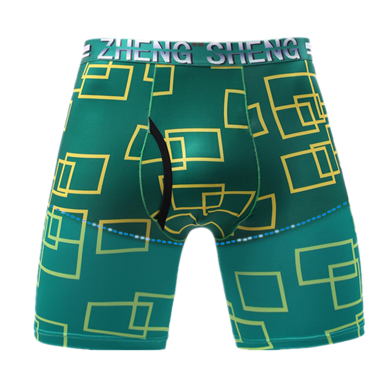 Mens Underwear Boxers Shorts H - Long Leg Trunk Men avis et prix
