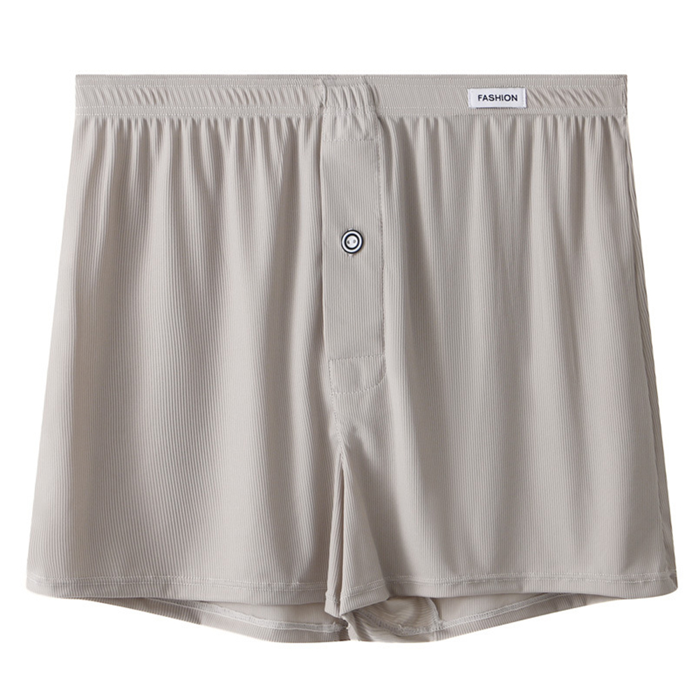 Sexy Men Daily Ice Silk Loose  - Boxer Shorts Modal avis et prix
