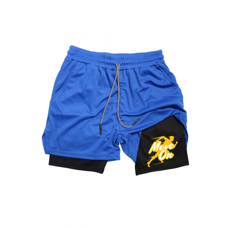 Summer Breathable Two-in-one D - Compression Shorts Athletes avis et prix