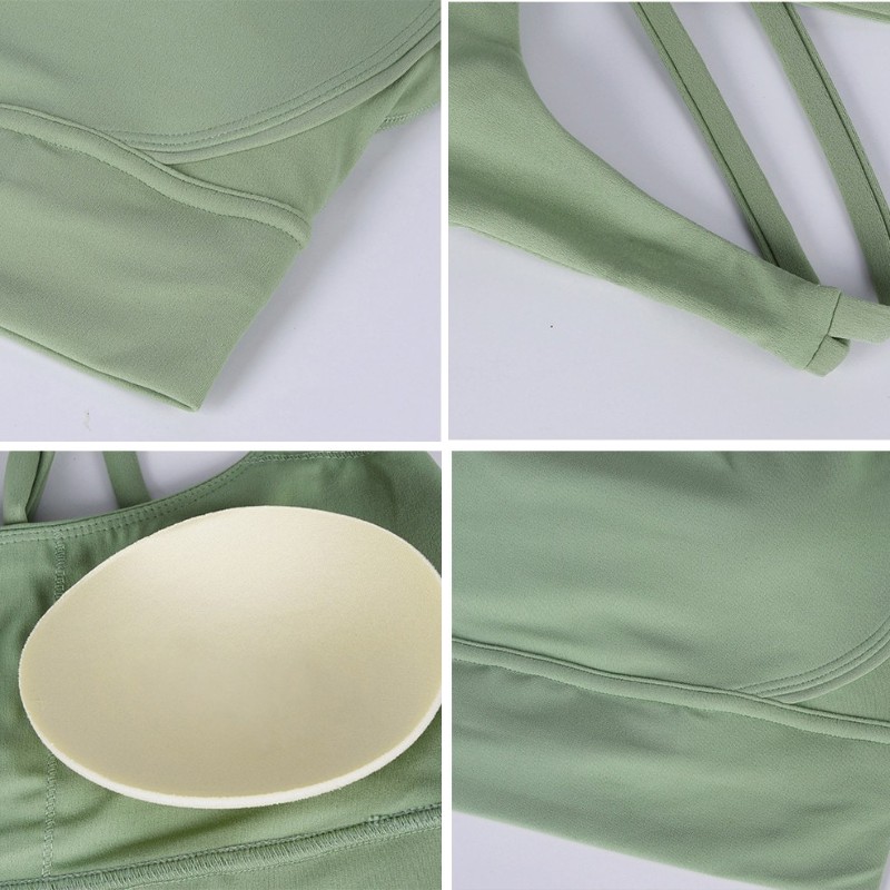 New Cross Back Nylon Yoga Top  - Quick Dry Underwear avis et prix